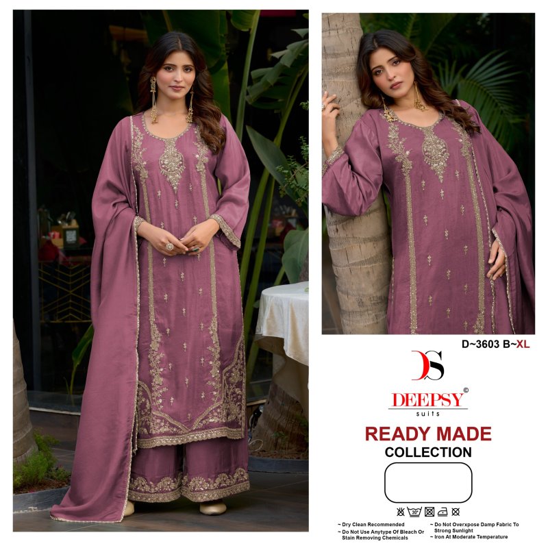 D 3603 A To D By Deepsy Readymade Pakistani Suits 